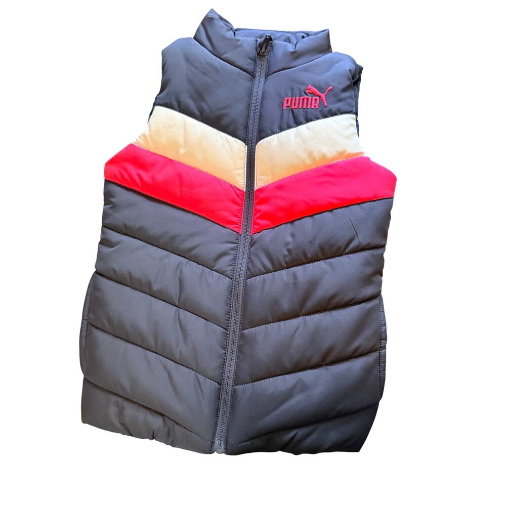 Puma Puffer Vest Kids Size 6